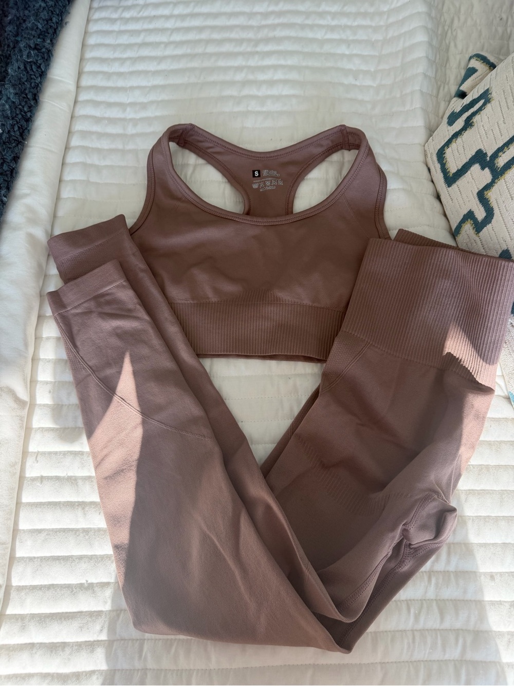 2 sets for $20!!!!
Amazon Seamless Racerback Sports Bra and Leggings Set